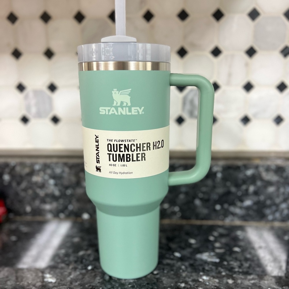 Brand new with tags Stanley Quencher H2.0 Tumbler Eucalyptus